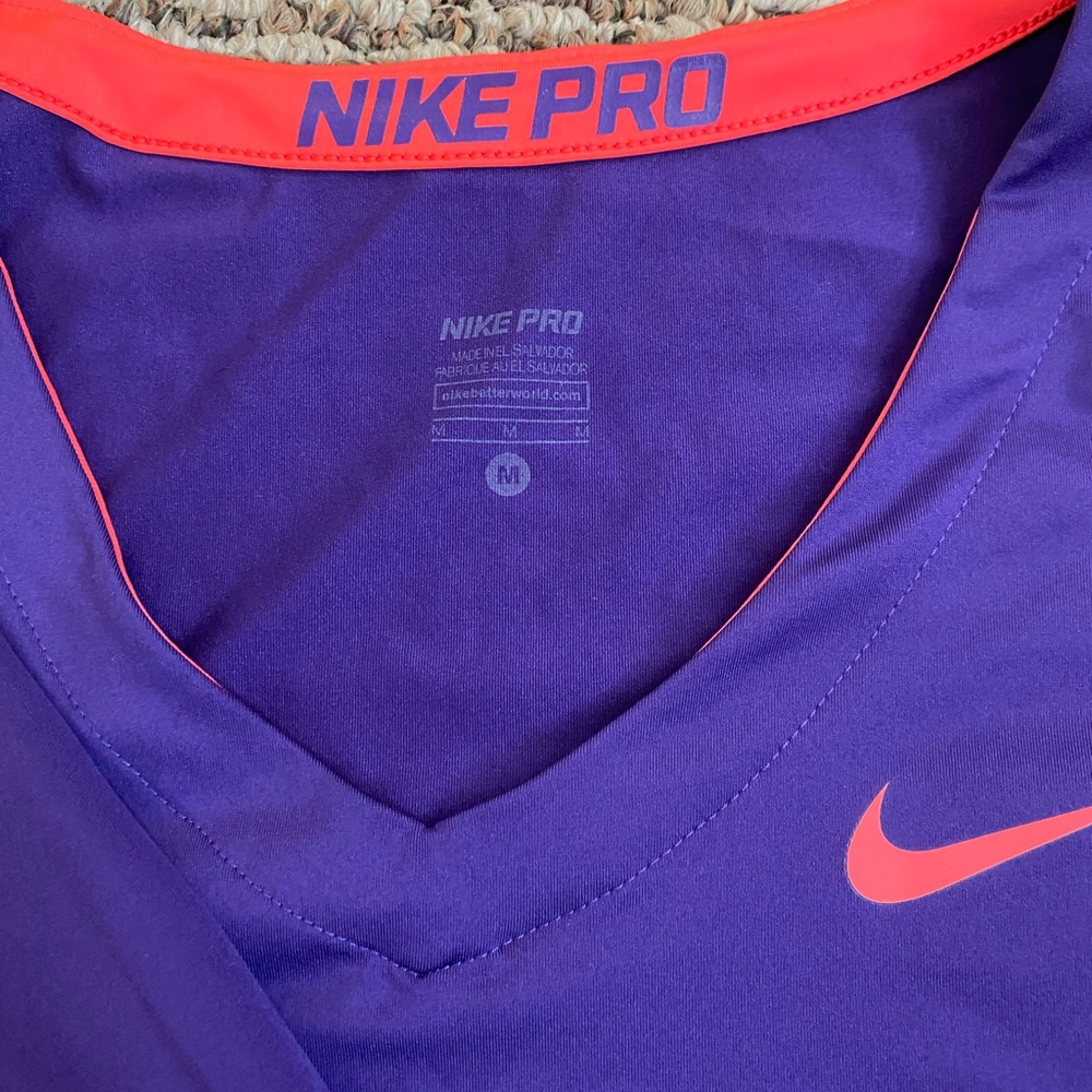 nike pro long sleeve sport shirt